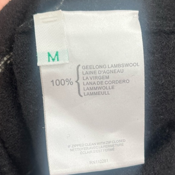 Pringle of Scotland Golf V-neck Argyle Sweater 100% Lambswool Made in Scotland M - Picture 3 of 4